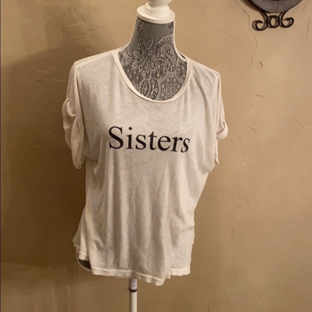 WILDFOX, runs big, short sleeve shirt